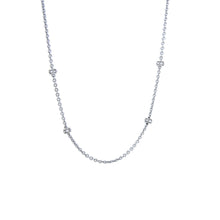 Load image into Gallery viewer, Aaron Basha Pave Diamond Station Chain