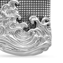 Load image into Gallery viewer, Waves Tag in Sterling Silver, 39mm