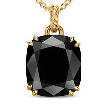 Load image into Gallery viewer, Marbella Pendant in 18K Yellow Gold with Black Onyx, 22mm