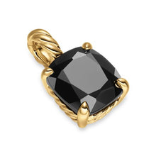 Load image into Gallery viewer, Marbella Pendant in 18K Yellow Gold with Black Onyx, 12mm