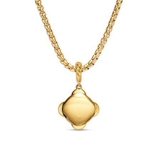 Load image into Gallery viewer, Cable Collectibles DY Logo Amulet in 18K Yellow Gold with Diamonds, 13.7mm