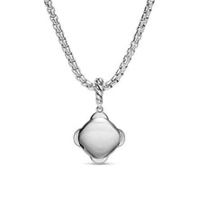 Load image into Gallery viewer, Cable Collectibles DY Logo Amulet in Sterling Silver with Diamonds, 13.7mm