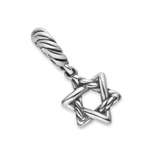 Load image into Gallery viewer, Star of David Amulet in Sterling Silver, 8.2mm