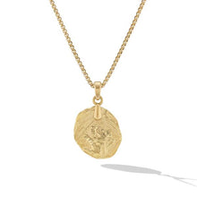 Load image into Gallery viewer, Shipwreck Coin Amulet in 18K Yellow Gold
