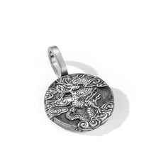 Load image into Gallery viewer, Dragon Amulet in Sterling Silver