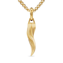 Load image into Gallery viewer, Cornicello Amulet in 18K Yellow Gold, 30mm