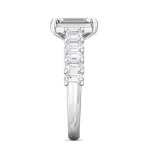 Load image into Gallery viewer, Martin Flyer Platinum 1.53 ct Cushion Cut Diamond Shared Setting
