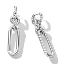 Load image into Gallery viewer, Lexington Double Link Drop Earrings in Sterling Silver