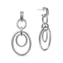 Load image into Gallery viewer, DY Mercer Mobile Drop Earrings in Sterling Silver, 65.7mm
