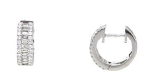 Load image into Gallery viewer, Royal Collection Diamond Huggie Earrings