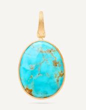 Load image into Gallery viewer, Marco Bicego Lunaria Mexican Turquoise Pendant