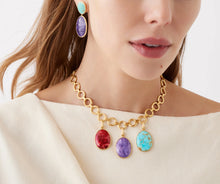 Load image into Gallery viewer, Marco Bicego Lunaria Mexican Turquoise Pendant