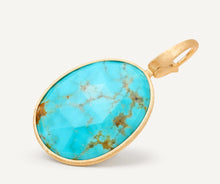 Load image into Gallery viewer, Marco Bicego Lunaria Mexican Turquoise Pendant