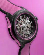 Load image into Gallery viewer, Norqain Wild ONE Skeleton 39mm – Hyper Pink LIMITED EDITION