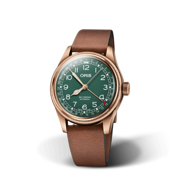 【定価33880円】Memory frame of  crown柄OP Oris Big Crown - Green Dial – Royal Jewelers