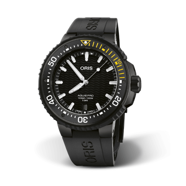 Oris Aquis Pro Date Black Dial