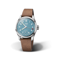 Load image into Gallery viewer, Oris Big Crown - Blue Dial & Brown Leather