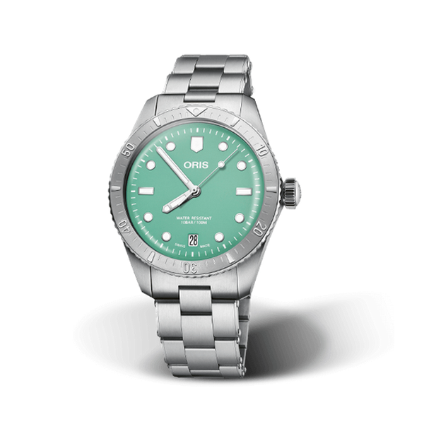 Oris Diver 65 Green Dial Royal Jewelers