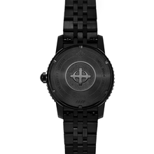 Load image into Gallery viewer, Zodiac Compression Diver Black Stainless Steel Watch