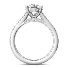 Load image into Gallery viewer, Martin Flyer Pave Diamond Engagement Ring