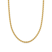 Load image into Gallery viewer, Sculpted Cable Chain Necklace in 18K Yellow Gold, 3.7mm