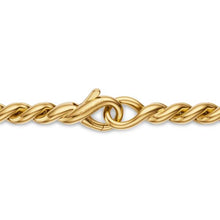 Load image into Gallery viewer, Sculpted Cable Chain Necklace in 18K Yellow Gold, 3.7mm