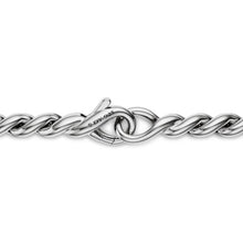 Load image into Gallery viewer, Sculpted Cable Chain Necklace in Sterling Silver, 3.7mm