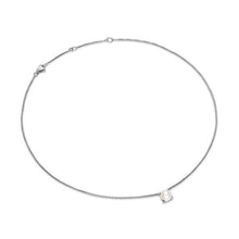 Load image into Gallery viewer, Pearl Classics Necklace in Sterling Silver with Diamonds, 6.5mm