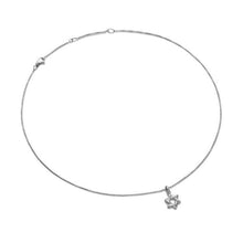 Load image into Gallery viewer, Star of David Pendant Necklace in Sterling Silver, 9.6mm
