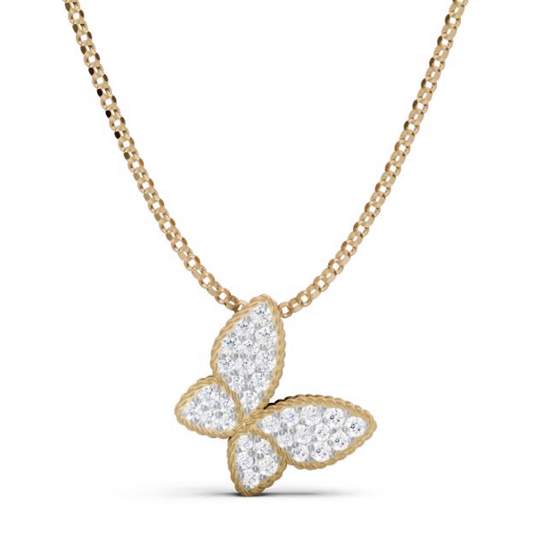 Roberto Coin Princess Butterfly Necklace Royal Jewelers