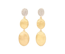 Load image into Gallery viewer, Marco Bicego 18K Yellow Gold Siviglia Diamond Earrings