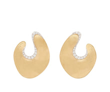Load image into Gallery viewer, Marco Bicego 18K Yellow Lunar Petal Earrings