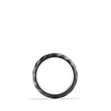 Load image into Gallery viewer, Modern Cable Band Ring in Black Titanium, 9mm
