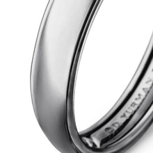 Load image into Gallery viewer, DY Classic Band Ring in Grey Titanium, 4mm
