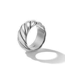 Load image into Gallery viewer, Sculpted Cable Band Ring in Sterling Silver