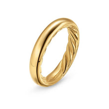 Load image into Gallery viewer, DY Mercer Band Ring in 18K Yellow Gold, 3.7mm