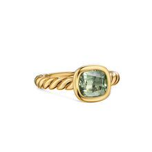 Load image into Gallery viewer, DY Mercer Stone Ring in 18K Yellow Gold with Prasiolite, 7mm