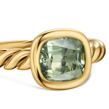 Load image into Gallery viewer, DY Mercer Stone Ring in 18K Yellow Gold with Prasiolite, 7mm