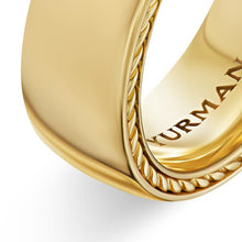 Load image into Gallery viewer, Streamline Band Ring in 18K Yellow Gold, 8mm