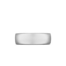 Load image into Gallery viewer, Streamline Band Ring in 18K White Gold, 8mm