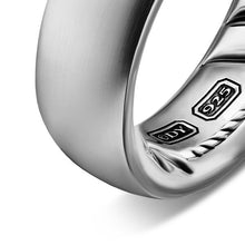 Load image into Gallery viewer, Streamline Band Ring in Sterling Silver, 7.6mm