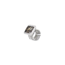 Load image into Gallery viewer, Doris Panos Sylvia Smoky Topaz Ring