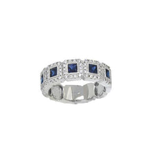 Load image into Gallery viewer, Royal Collection Diamond & Sapphire Ring