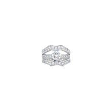 Load image into Gallery viewer, Vault Collection 3 Row Diamond Ring