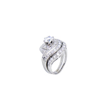 Load image into Gallery viewer, Vault Collection Diamond Swirl Ring