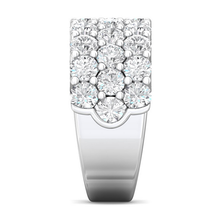 Load image into Gallery viewer, Martin Flyer 3 Row Diamond Ring