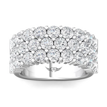 Load image into Gallery viewer, Martin Flyer 3 Row Diamond Ring
