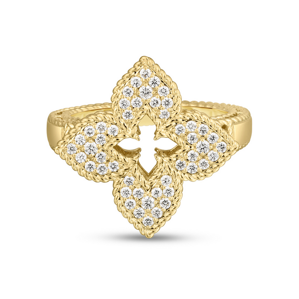 Roberto Coin Venetian Princess Diamond Ring