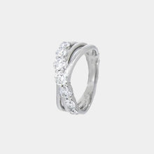 Load image into Gallery viewer, Royal Estate Hearts On Fire Intertwined Diamond Ring