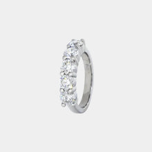 Load image into Gallery viewer, Royal Estate 5 Stone Platinum Diamond Band